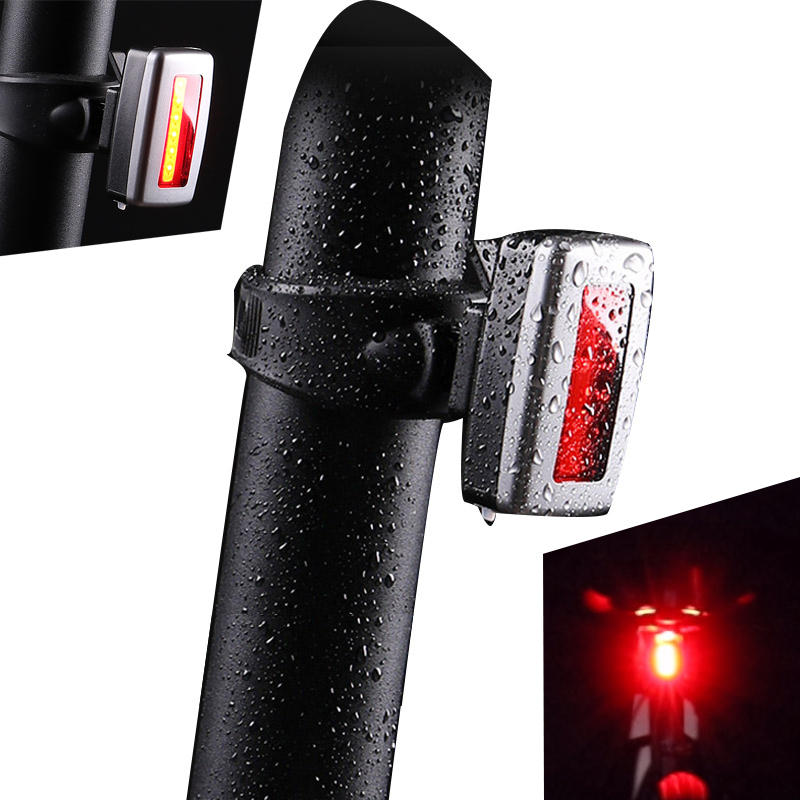 WHEEL UP LED Tail Light USB Mini Electric Scooter Motorcycle E-bike Bike Bicycle Cycling