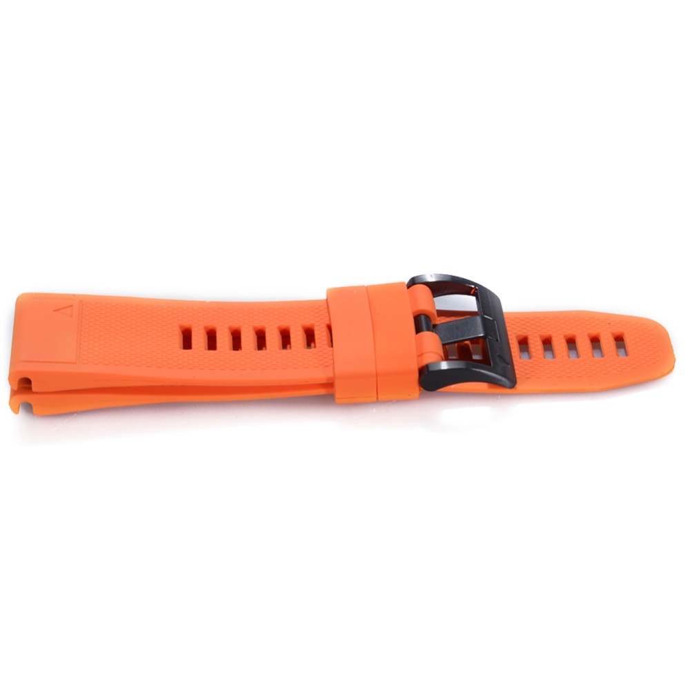 Bracelet de rechange en silicone souple pour Garmin Fenix 5X Orange