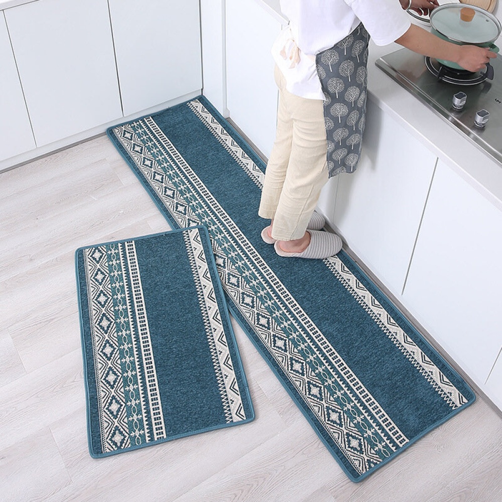 Kitchen Dornier Carpet Absorbent Dirt-resistant Long Strip Mat Waterproof Oilproof Floor Mat Anti-slip Rug - #01 40*60cm