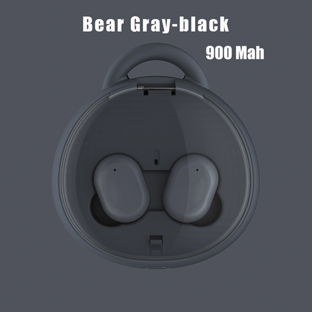 i10 TWS Earphone Wireless Bluetooth5.0 Headset HD Stereo Noise Reduction Earbuds Fingerprint Touch Hands-free Headphones Black