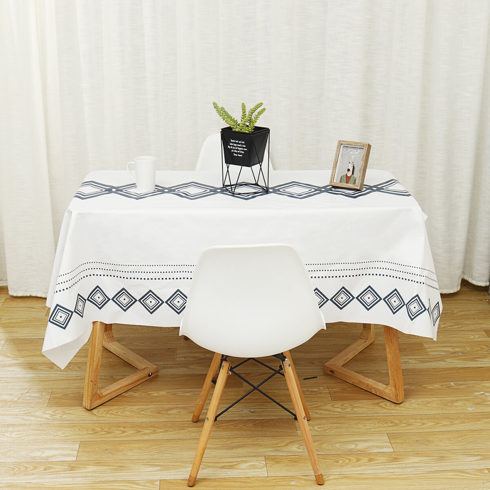 137x180cm Table Cloth Oil-Proof Waterproof Tablecloth PVC Cover - #1 - Image 2