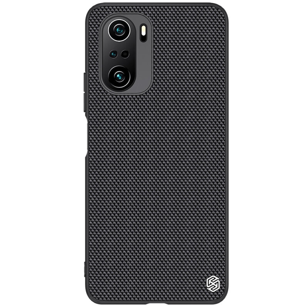 NILLKIN for POCO F3 Global Version Case Anti-Fingerprint Anti-Slip Nylon Synthetic Fiber Textured Shockproof Protective Case Back Cover - Image 2