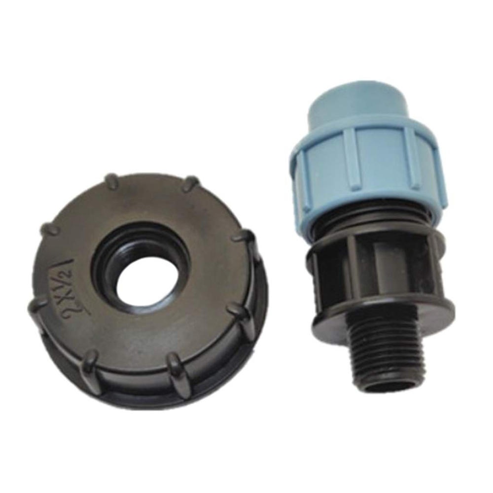 S60x6 IBC Ton Barrel Water Tank Valve Connector 20/25/32mm Straight Outlet Adapter Barrels Fitting Parts - 25mm - Image 2