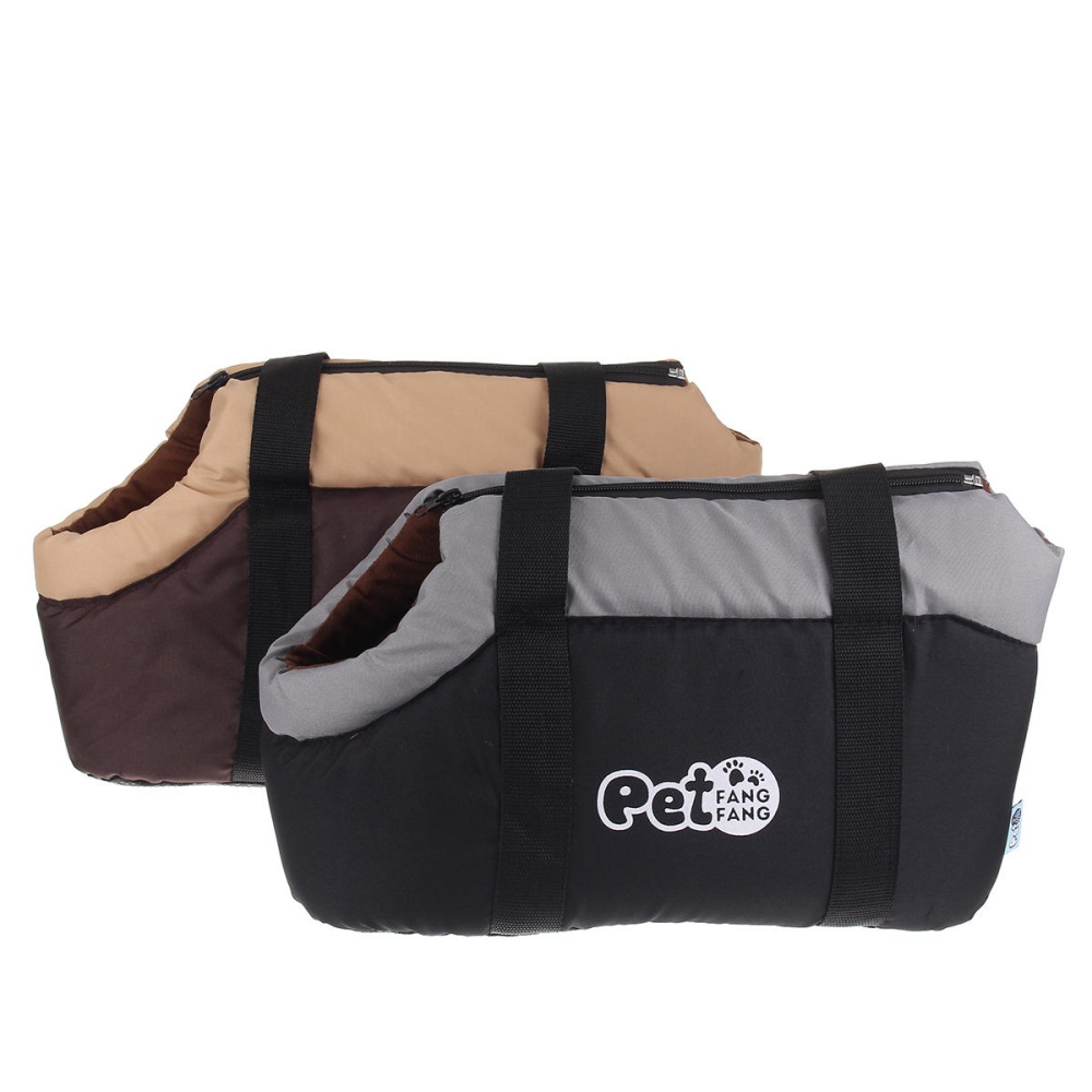 Portable Pet Carrier Bag Handbag Shoulder Pouch For Puppy Cats Dogs - S Black - Image 2