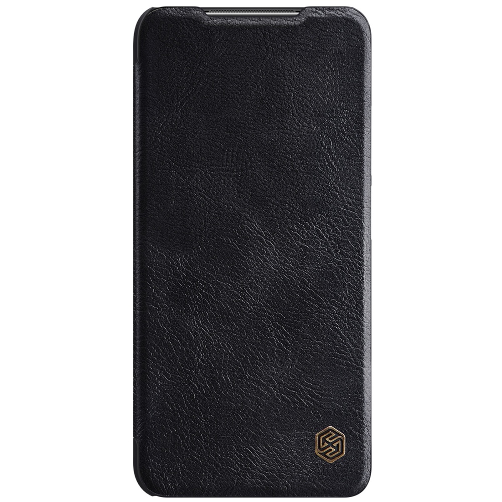 Nillkin for POCO M3 Case Bumper Flip Shockproof with Card Slot PU Leather Full Cover Protective Case - Black - Image 2