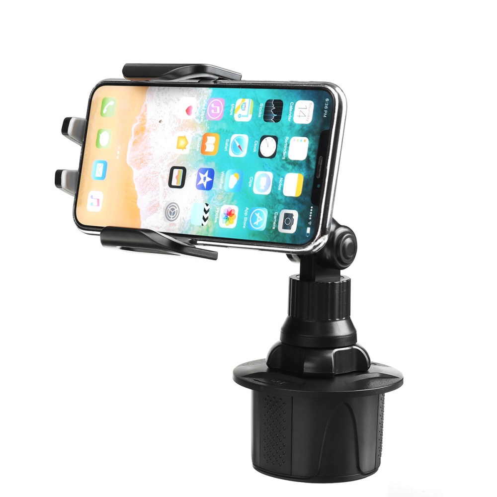 Universal 360° Rotation Adjustable 5W Wireless Charging Car Phone Mount Gooseneck Water Cup Holder Bracket for 3-7 inch Devices - Image 2