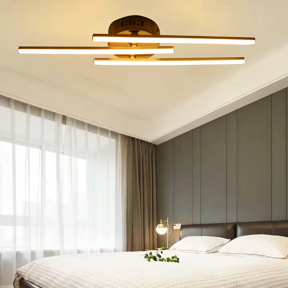 85-265V Modern Minimalist Ceiling Lights LED Kitchen Living Bedroom Pendant Lamps - White - Image 2