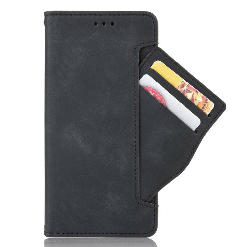 for Umidigi Bison GT Case Magnetic Flip with Multiple Card Slot Wallet Folding Stand PU Leather Shockproof Full Cover Protective Case - Brown - Image 2