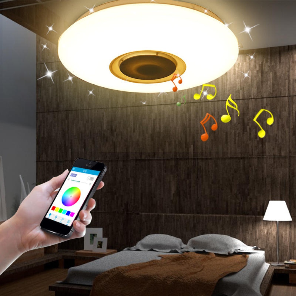 48W 102LED Dimmable RGBW Music Ceiling Light Starry Sky bluetooth APP Control - Image 2