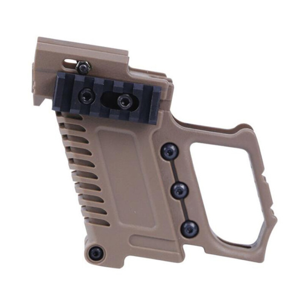 KALOAD GB37 Tactical Air Gun Equipment Carbine Kit Mount For CS G17 18 19 Airsoft Water Cannon - Black - Image 2