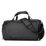 Large Capacity Multifunction Fitness Yoga Bag Gym Training Shoulder Crossbody Bag Storage Handbag - Black - Image 2