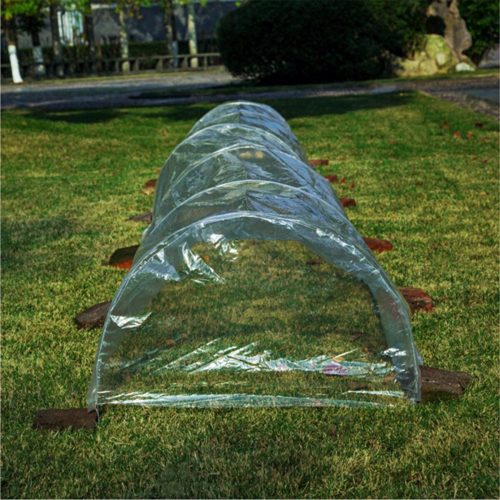 5M Long Tunnel Garden Greenhouse Adjustable Grow Protect Plants Transparent PE - Image 2