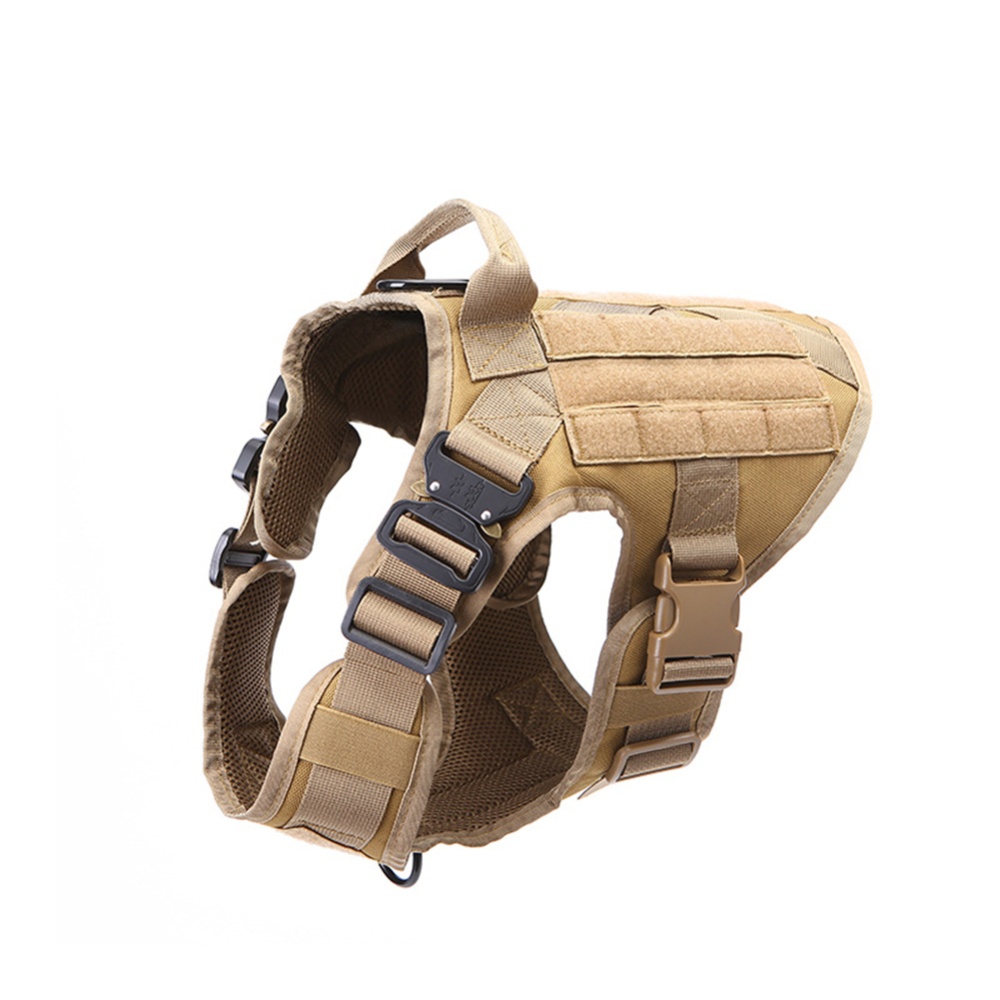 1000d Nylon Dog Vest Outdoor Pet With Buckle Quick Release For green_XL - Image 3