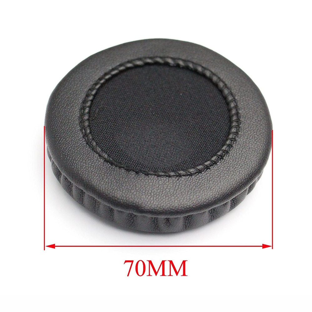 2PCS Ear Pads Cushion 45MM-110MM Sponge PU Foam 70mm 80mm 90mm For Sony Sennheiser - Image 4