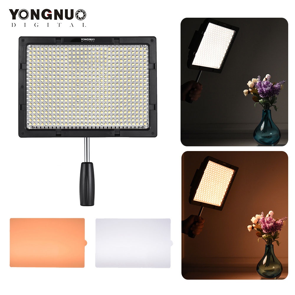 Original YONGNUO YN600S LED Camera Video Light Photography Lighting Adjustable Brightness Monochrome temperature 5500k