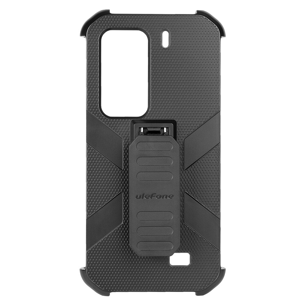 Multifunctional Protective Case with Back Clip and Carabiner For Ulefone Armor 11 5G Armor 11T 5G - Black - Image 2