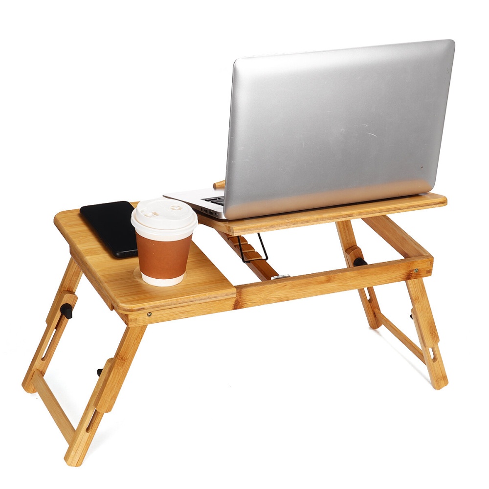 Adjustable Portable Laptop Stand Table Tray for Sofa Bed Notebook Desk - type1