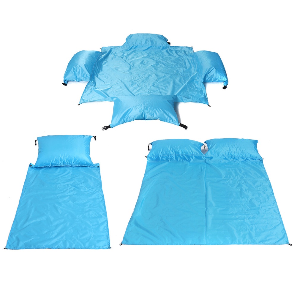 Waterproof Air Cushion Outdoor Picnic Mat With Pillow Portable Moisture-proof Mat With Ding Beach Grass Mat - 4 - Image 2