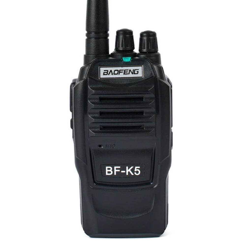 Baofeng K5 Walkie Talkie 5W UHF 16CH Black 1800mAh Li-ion Two Way Amateur Kids Toy Radio - US PLUG - Image 2