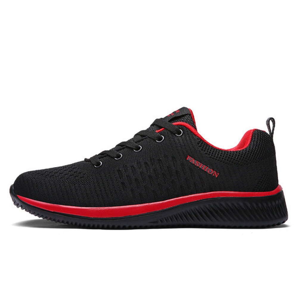 TENGOO Fly-D Men Sneakers Ultralight Soft Breathable Bouncy Shock Absorption Running Sneakers Sports Shoes - 41 Yard EU Red - Image 2