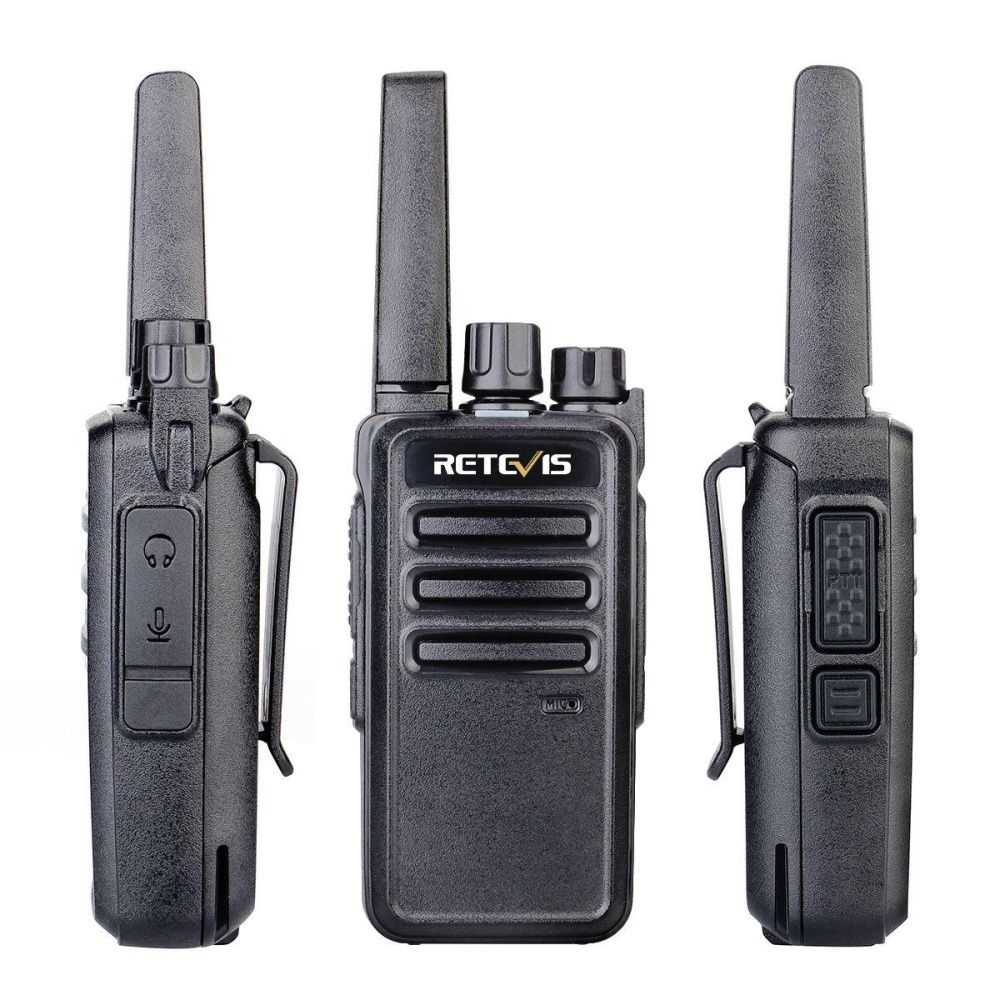 2PCS Retevis RT68 16 Channels Frequency 462 MHz Mini Ultra Light Handheld Radio Walkie Talkie Intercom - EU Plug - Image 2