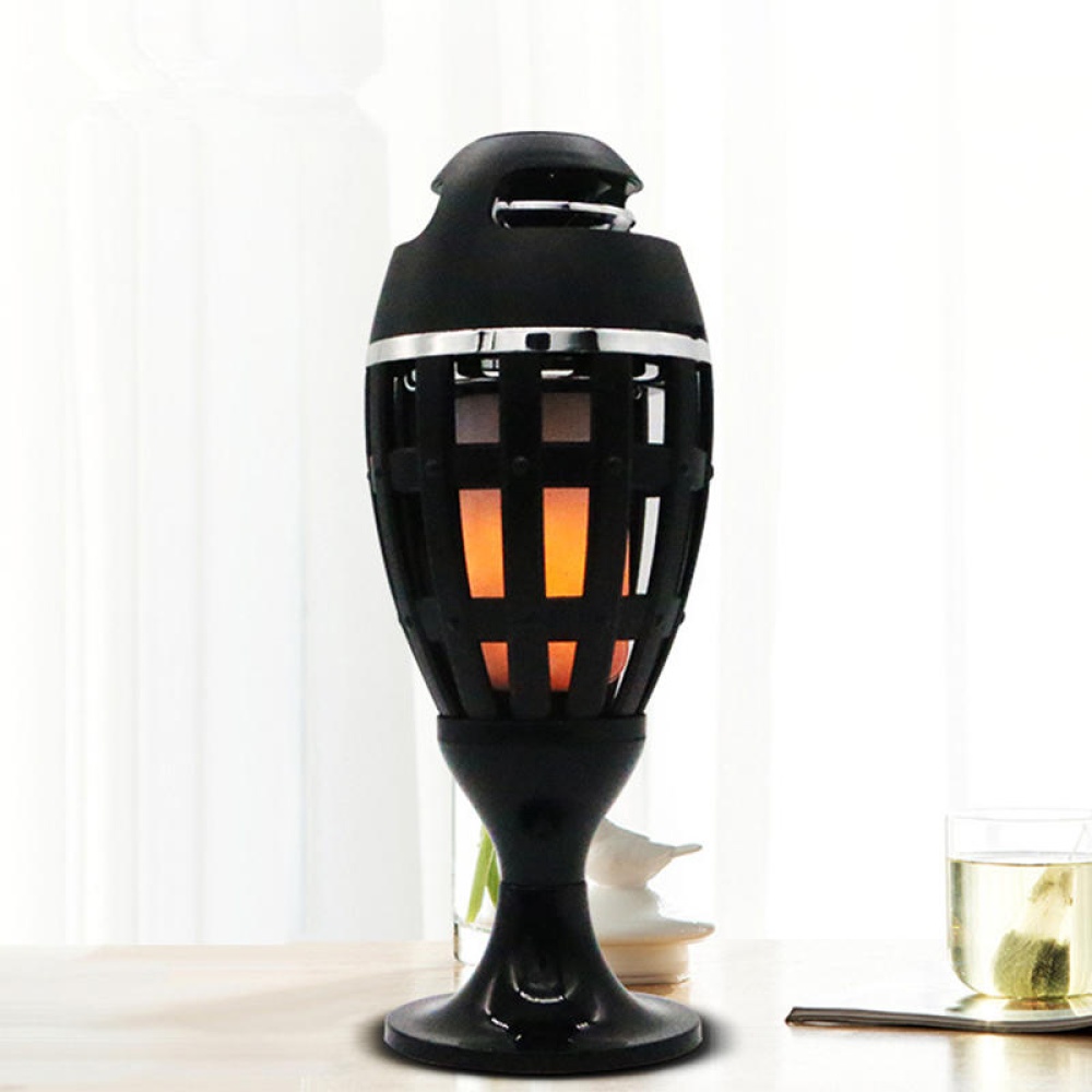 LED Flame Atmosphere Speaker Lamp Wireless bluetooth Speaker 2000mAh IP65 Waterproof Speaker - Image 2