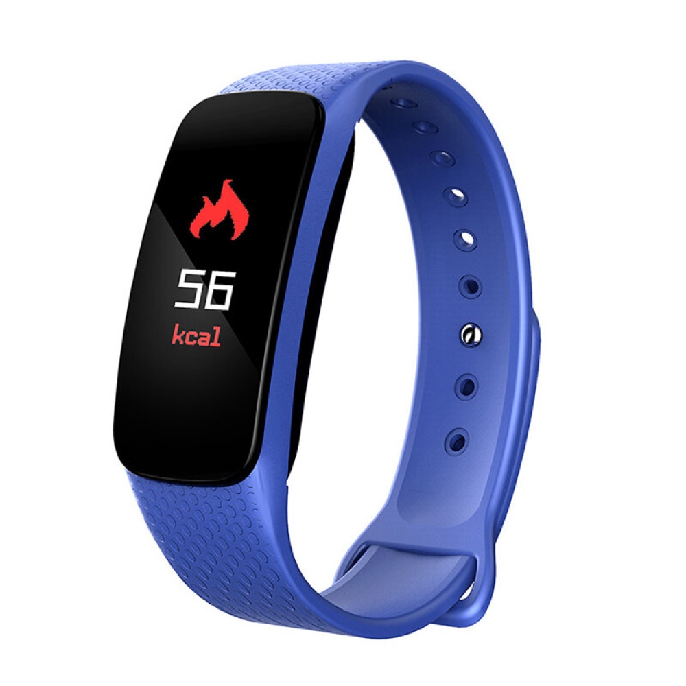 XANES L6 0.96'' Color Screen IP67 Waterproof Smart Bracelet Heart Rate Monitor Smart Watch mi band - Sky Blue - Image 2