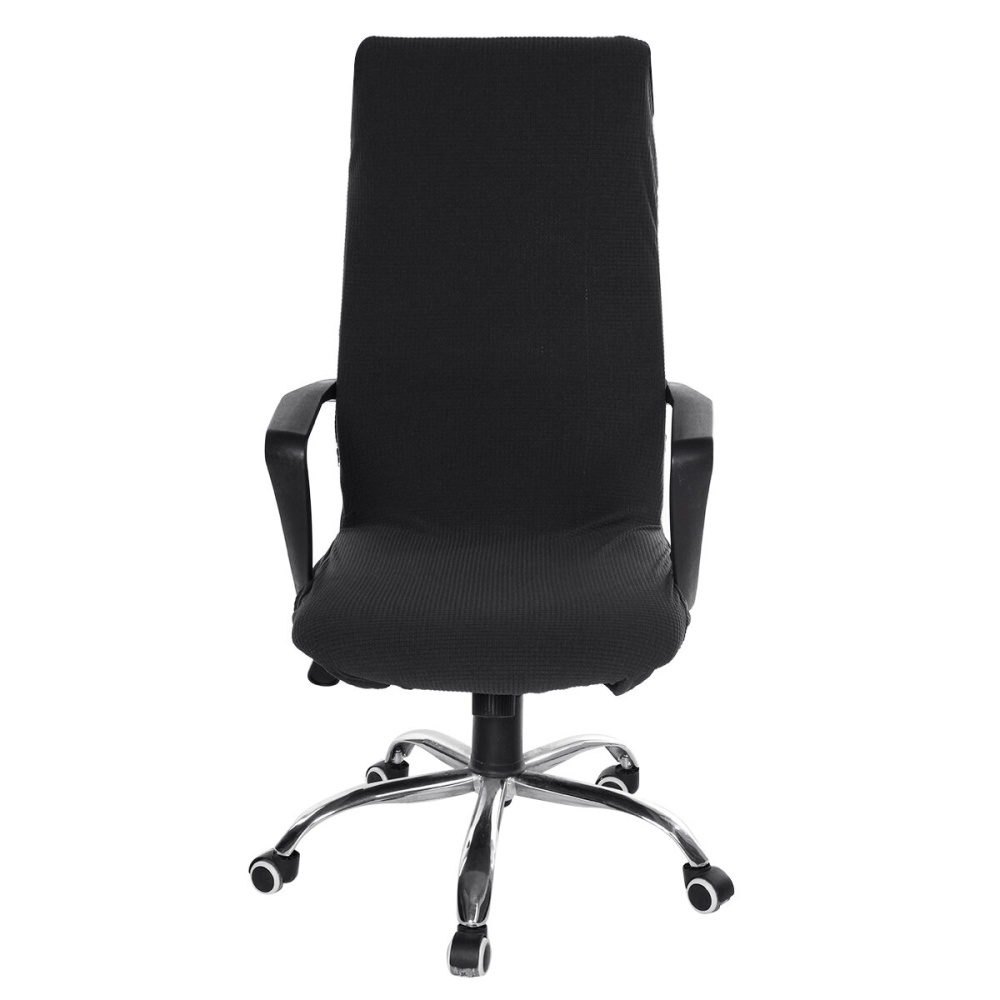 M Yards Removable Waterproof Elastic Rotating Office Seat Chair Cover Anti-dirty - Black