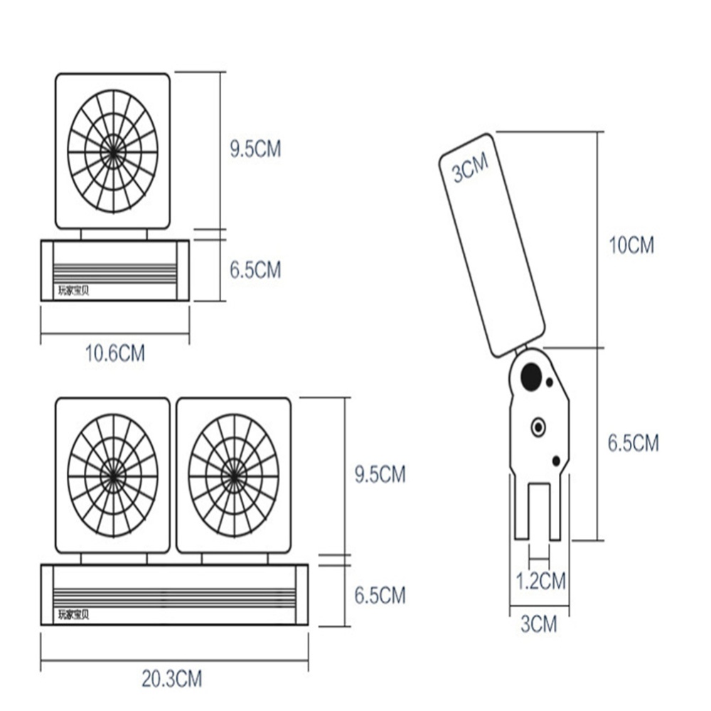 Aquarium Fishbowl Cooling System Fan Control Chiller Reduce Water Temperature 1/2/3/4 RJ/US Plug WWF 3 heads - Image 3