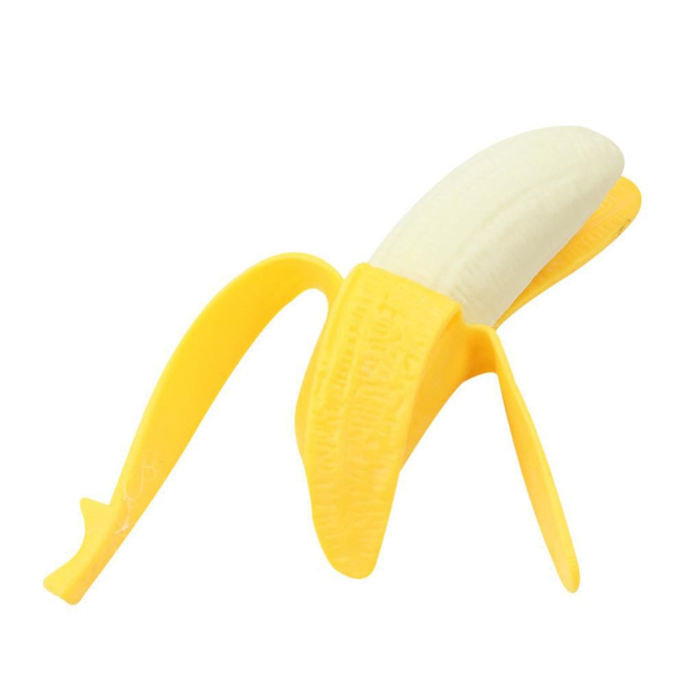 Banana Peel Spoof Trickery Props Slow Rebound Creative Relieve Stress Toy As shown - Image 2