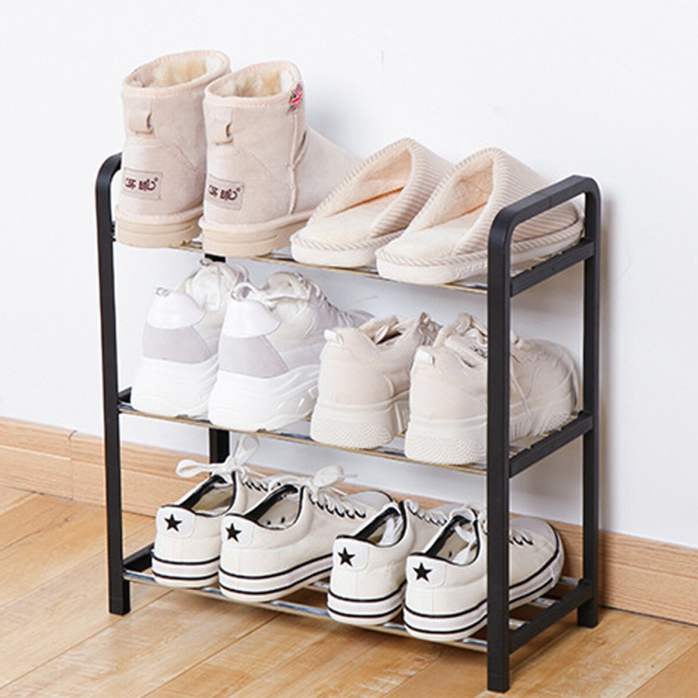 Multi-layer Shoe Rack Living Room Storage Rack Multifunctional Shoe Cabinet - Type D - Image 2