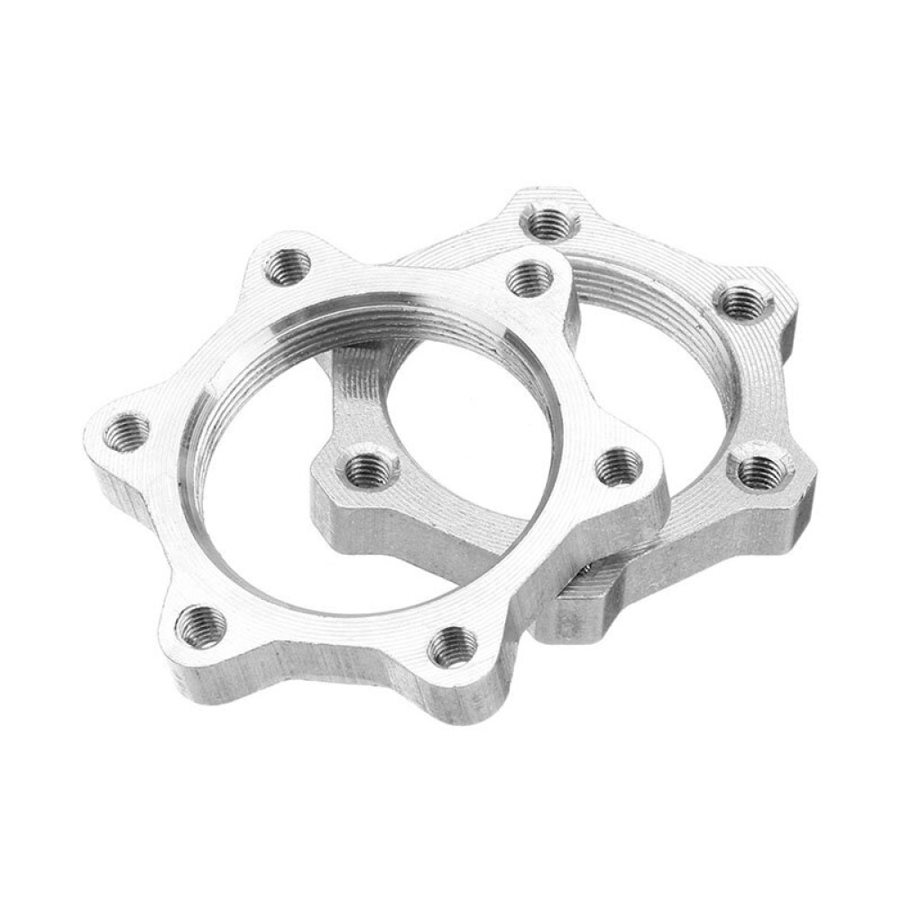 RAMBOMIL 44mm/48mm MTB Bike Bicycle Disc Brake Flange Tray Cycling Adapter Screw Thread Lock Nut Switch Disk Disc Tray Refires - 44mm