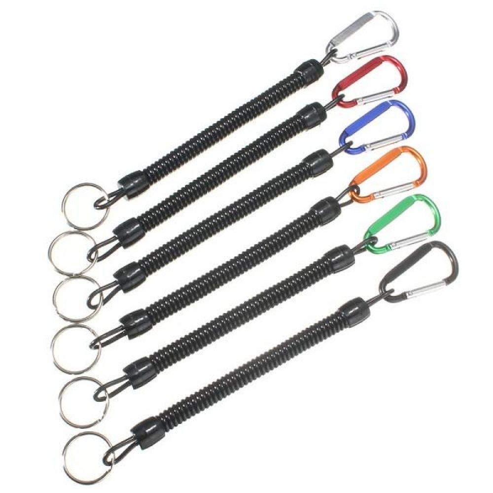 Fishing Lanyards Boating Multicolor Fishing Ropes Secure Pliers Lip Grips Tackle Fishing Tool - Silver - Image 2