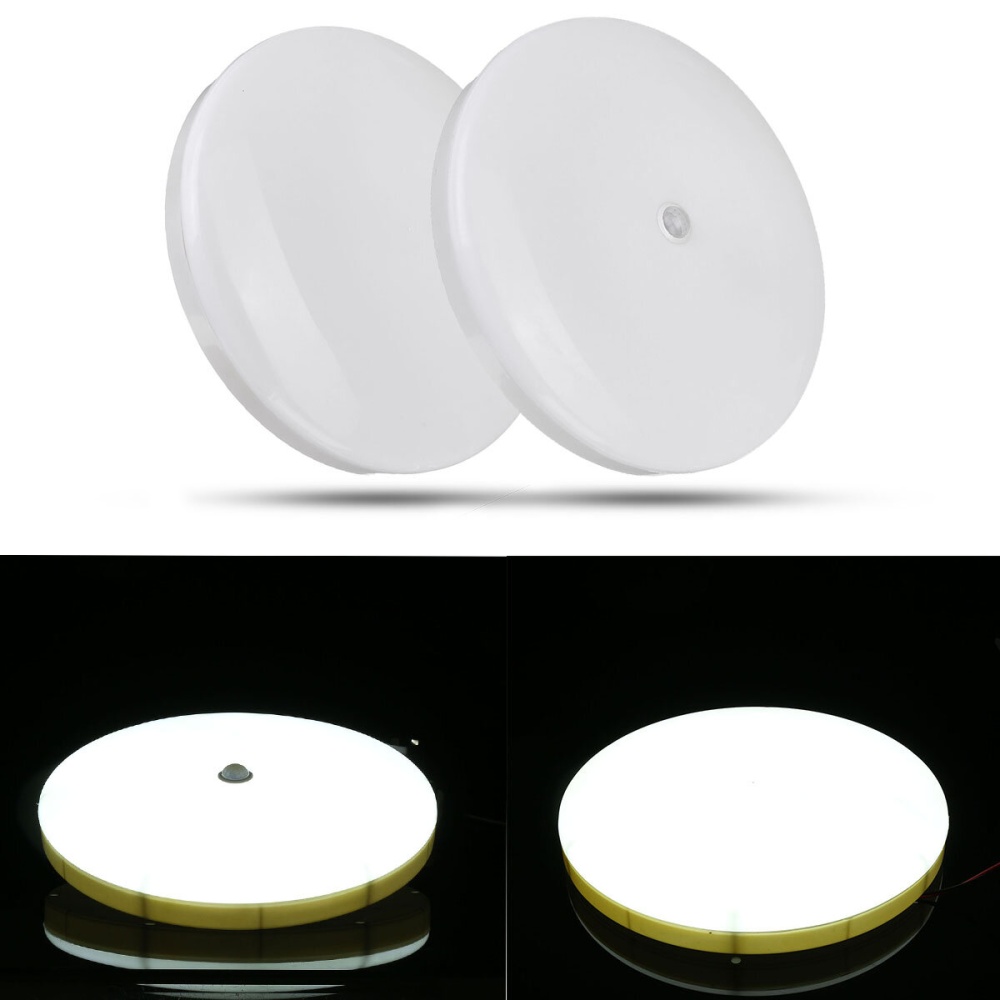 18W Round LED Ceiling Down Light Infrared Sensor/Voice&Light Control Night - Human Motion Sensor - Image 2