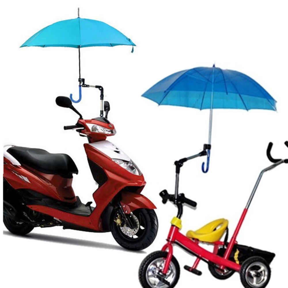 Umbrella Stand Baby Car Supporter Connector Holder Pipe Bar Attachment Clamp Wheelchair Scooter - Image 2