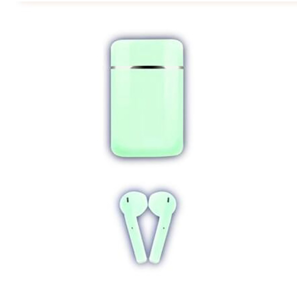 S9mini TWS Wireless Bluetooth Headset Sweet Color Mini Waterproof Headphones Sports HIFI Stereo Touch green