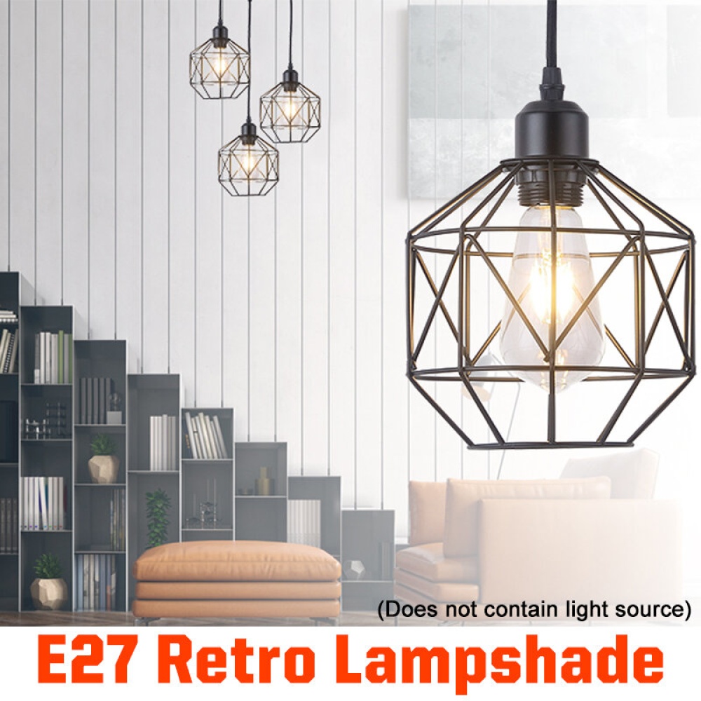 Vintage Style Retro Industrial Pendant Lamp E27 Light Loft Hanging Ceiling Lamp Restaurant Bar Counter Attic Bookstore Lamp - Image 2