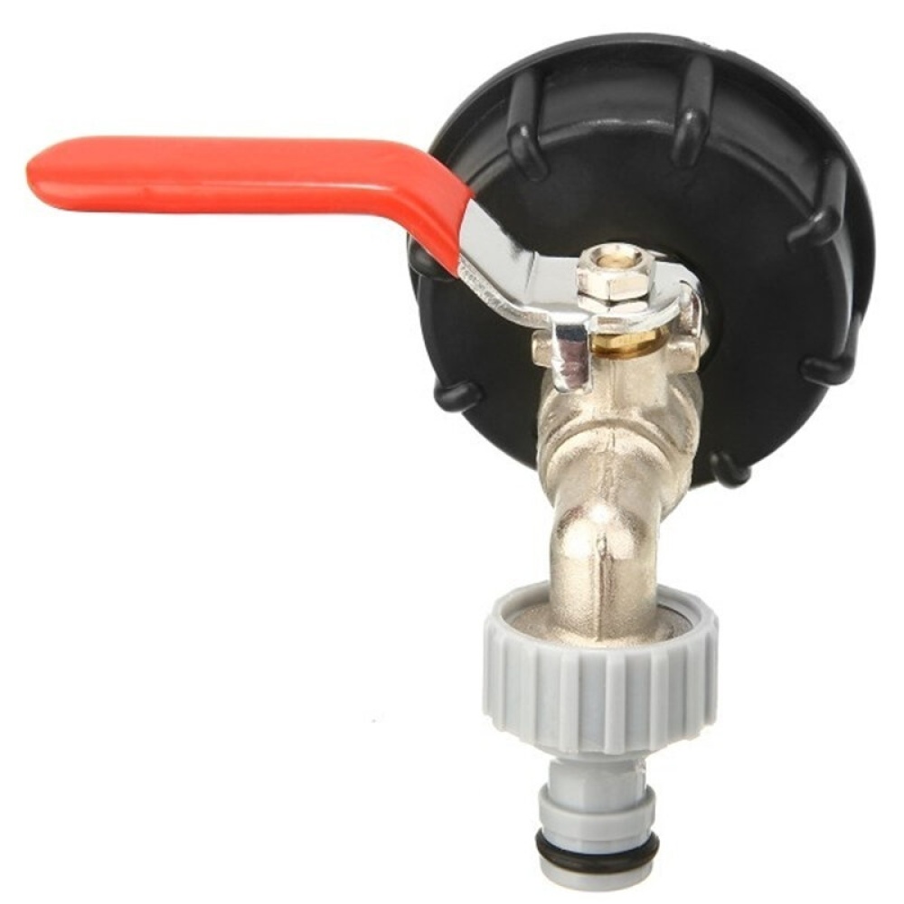 IBC Tote Tank Valve Drain Adapter 1/2" Garden Hose Faucet Water Connector Tool - Image 2