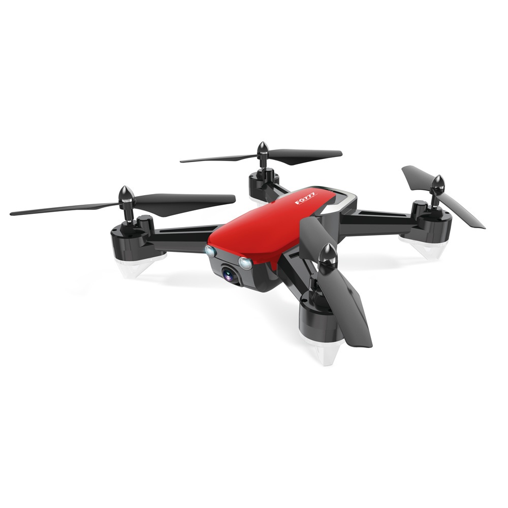 FQ777 FQ40 DRON 2.4G /640P/720P/No Camera FPV WIFI HD Drone Hover RC Helicopter Quadcopter Drones with Red 300,000 pixels