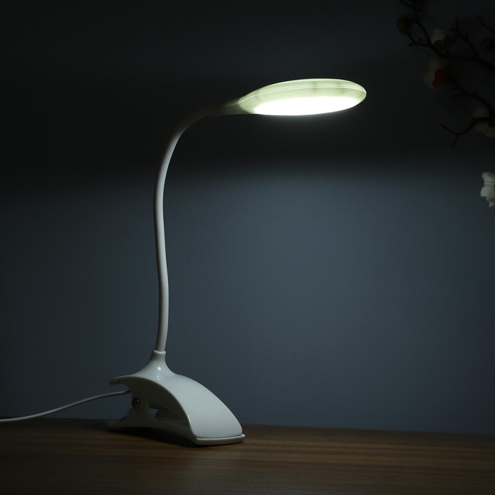 5W LED Desk Lamp Flexible Table Light USB Charging No-Flicker Reading Studying - Image 2