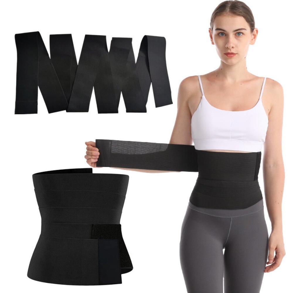 Ladies Waist Trainer Shapewear Belt Slimming Wrap Belly Belt Resistance Belt Body Shaper Control Belt - 3M
