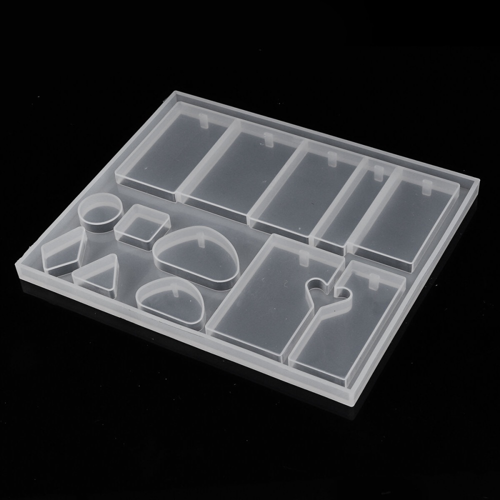 130Pcs Resin Casting Molds Kits Silicone Mold Making Jewelry Pendant Mould Craft - Image 2