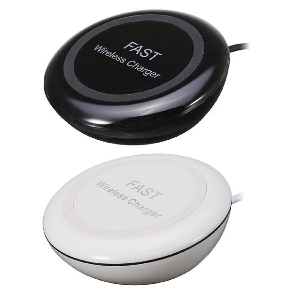 Qi Wireless Fast Charger With LED Indicator For iPhone X 8Plus Samsung S7 S8 Note 8 - White - Image 2