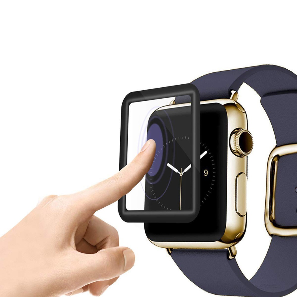 3D Curved Edge Tempered Glass Screen Protector For Apple Watch Series 4 Apple Series 5 40mm/44mm - Series 4 44mm - Image 2