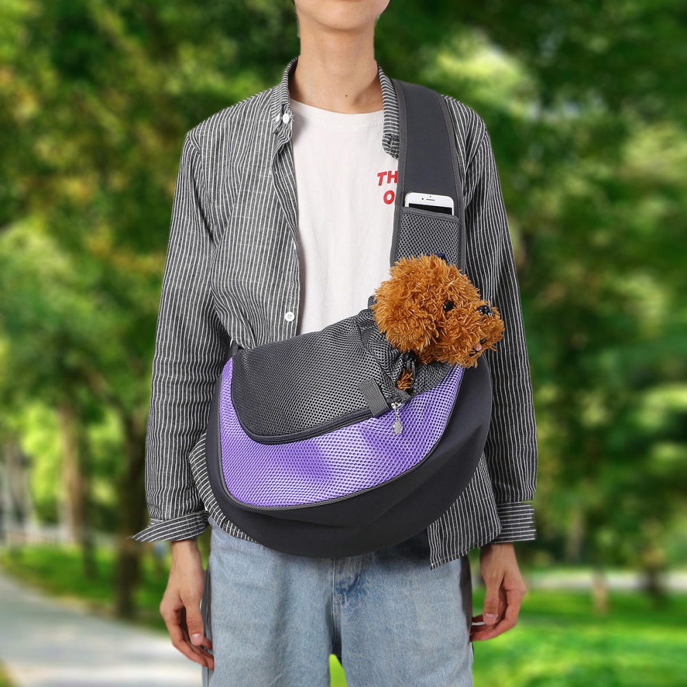 Cat Dog Puppy Hiking Travel Portable Pet Bag Carrier Breathable Carry Size S/L - S