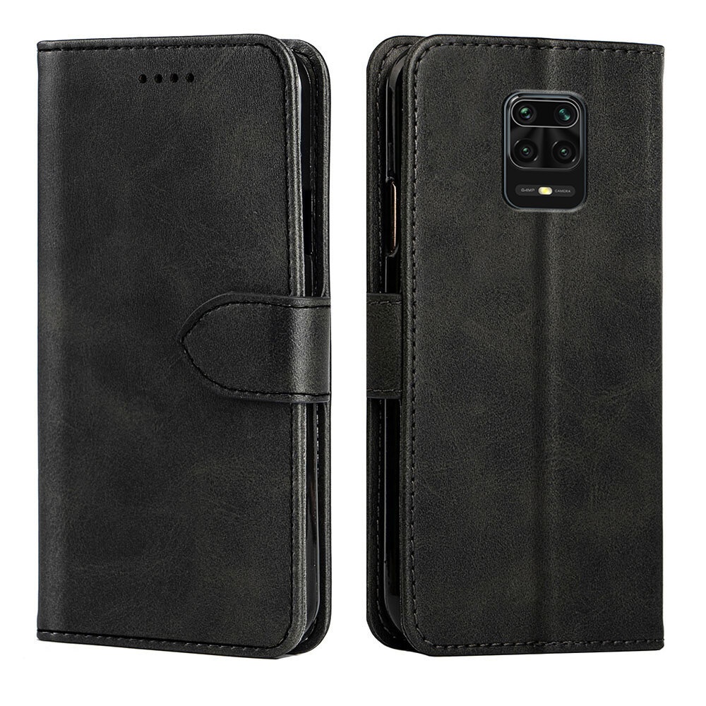 Magnetic Flip with Multi Card Slots Wallet Stand PU Leather Full Cover Protective Cover for Xiaomi Redmi Note 9S / Redmi Note 9 Pro Non-original - B - Image 2