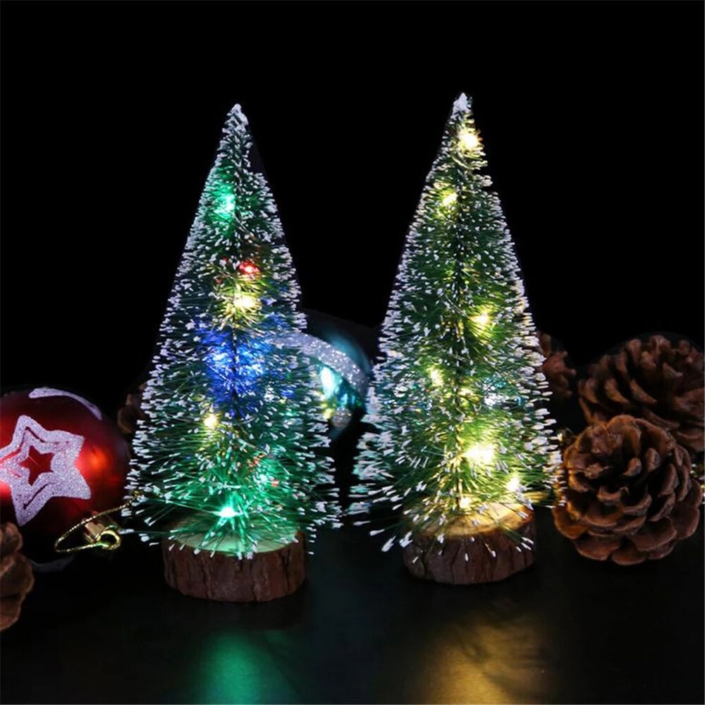 2020  LED Lights Tree Mini Decorative Tree Home Party Decoration for Home  Decor - 15cm - Image 2