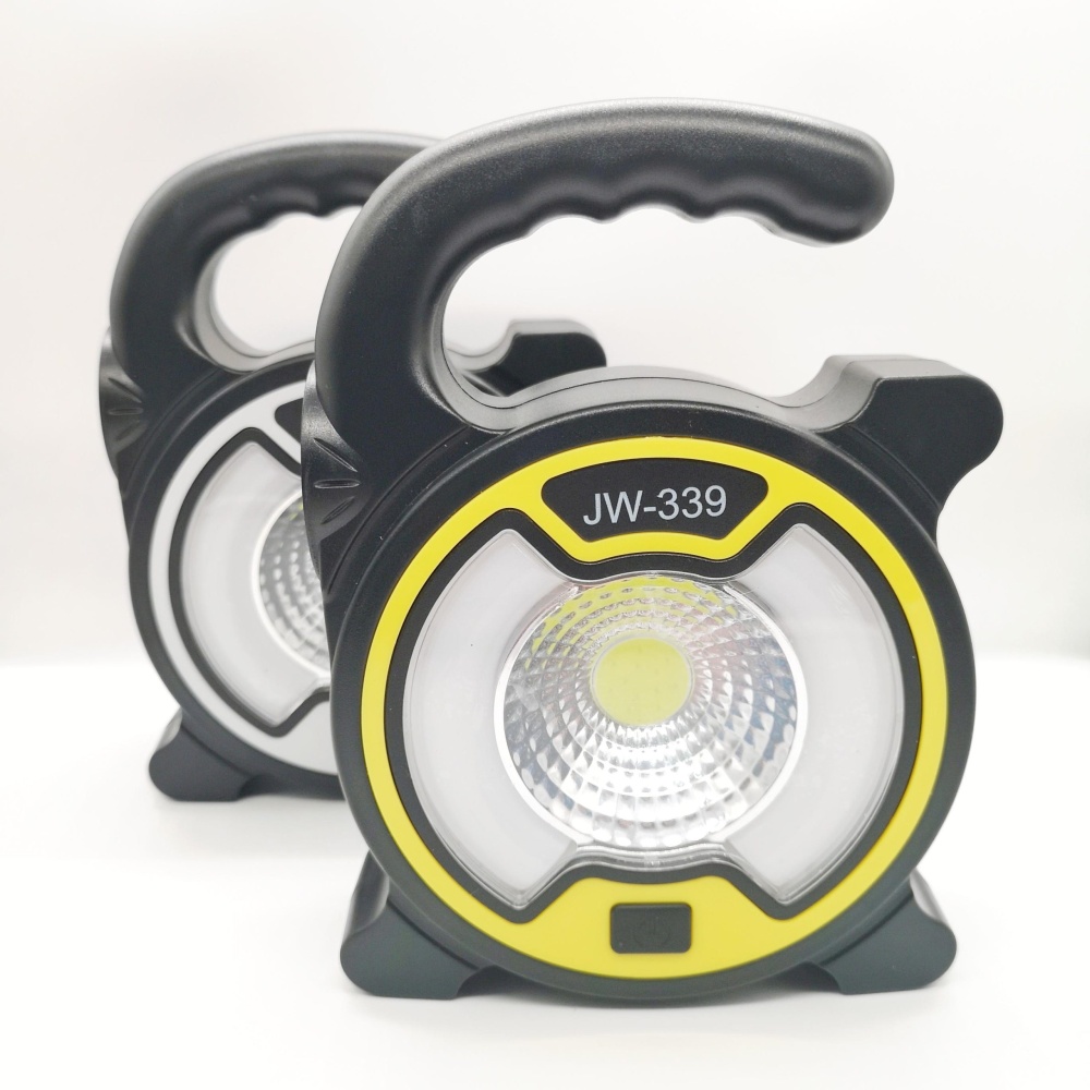 XANES® Multifunctional Camping Light Wireless Radio Bluetooth Speaker USB Work Light Searchlight Hanging Light - White