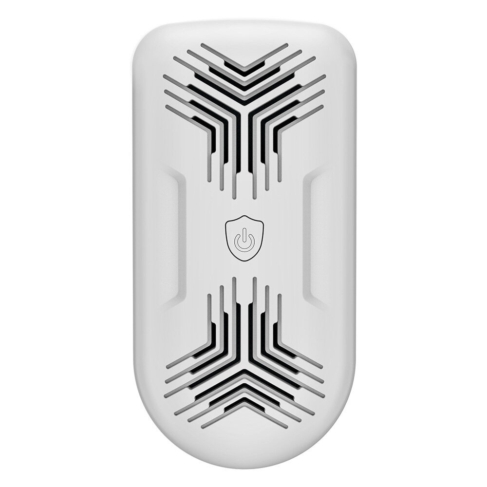 BG-309 Plug-in Mouse Deterrent 8W Ultrasonic Speaker Indoor Pest Repeller - White&EU Plug