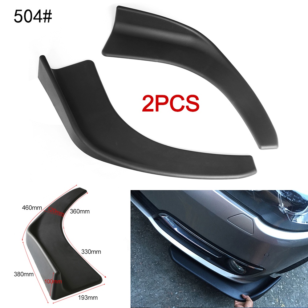 1 pair Universal Car Modification Shovel Auto Bumper Spoiler Front - Image 2